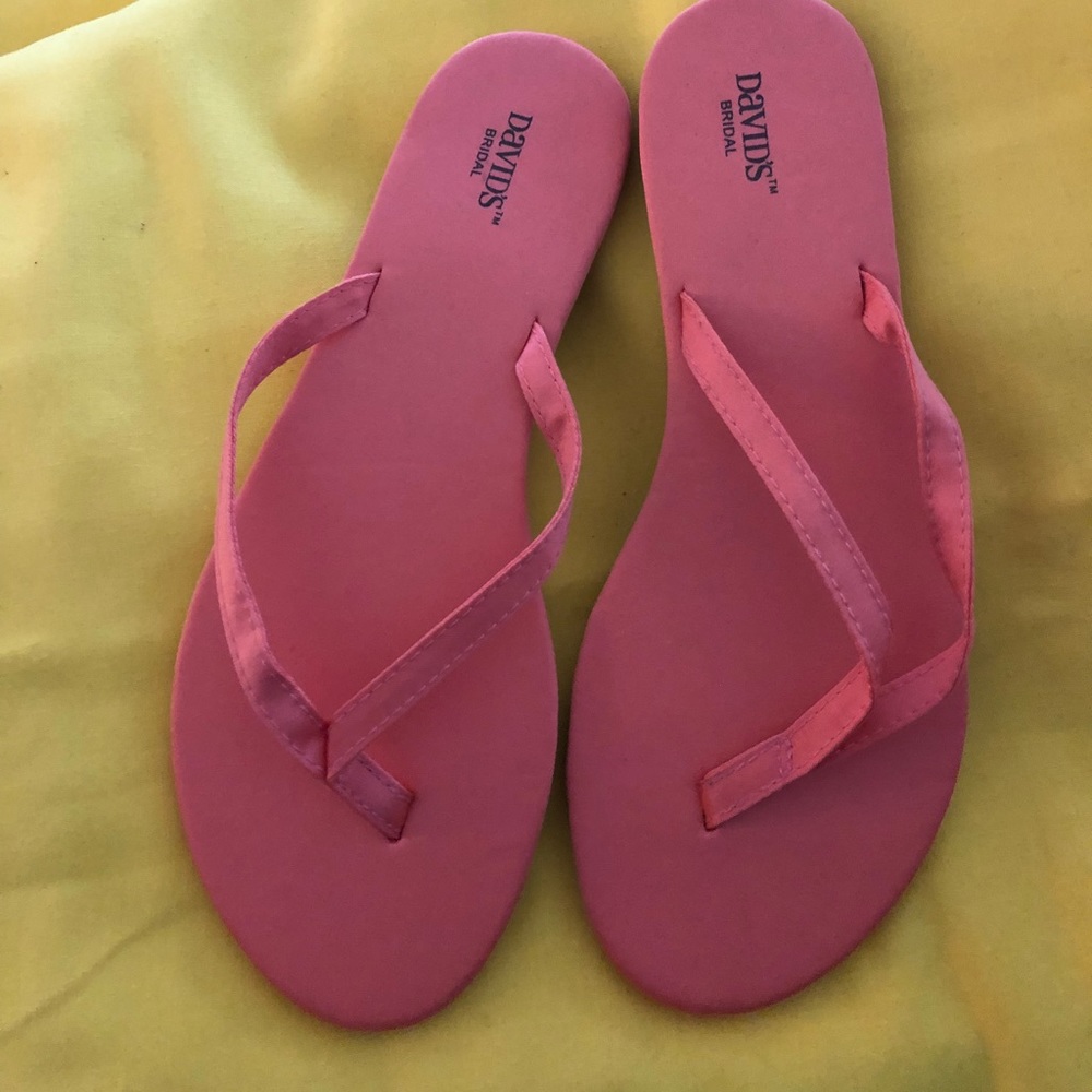 Satin Flip-flop - Coral